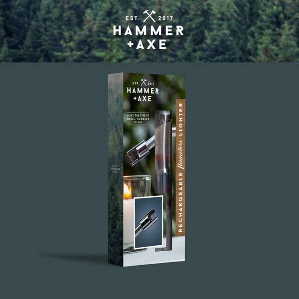 Hammer + Axe Rechargeable Flameless Lighter