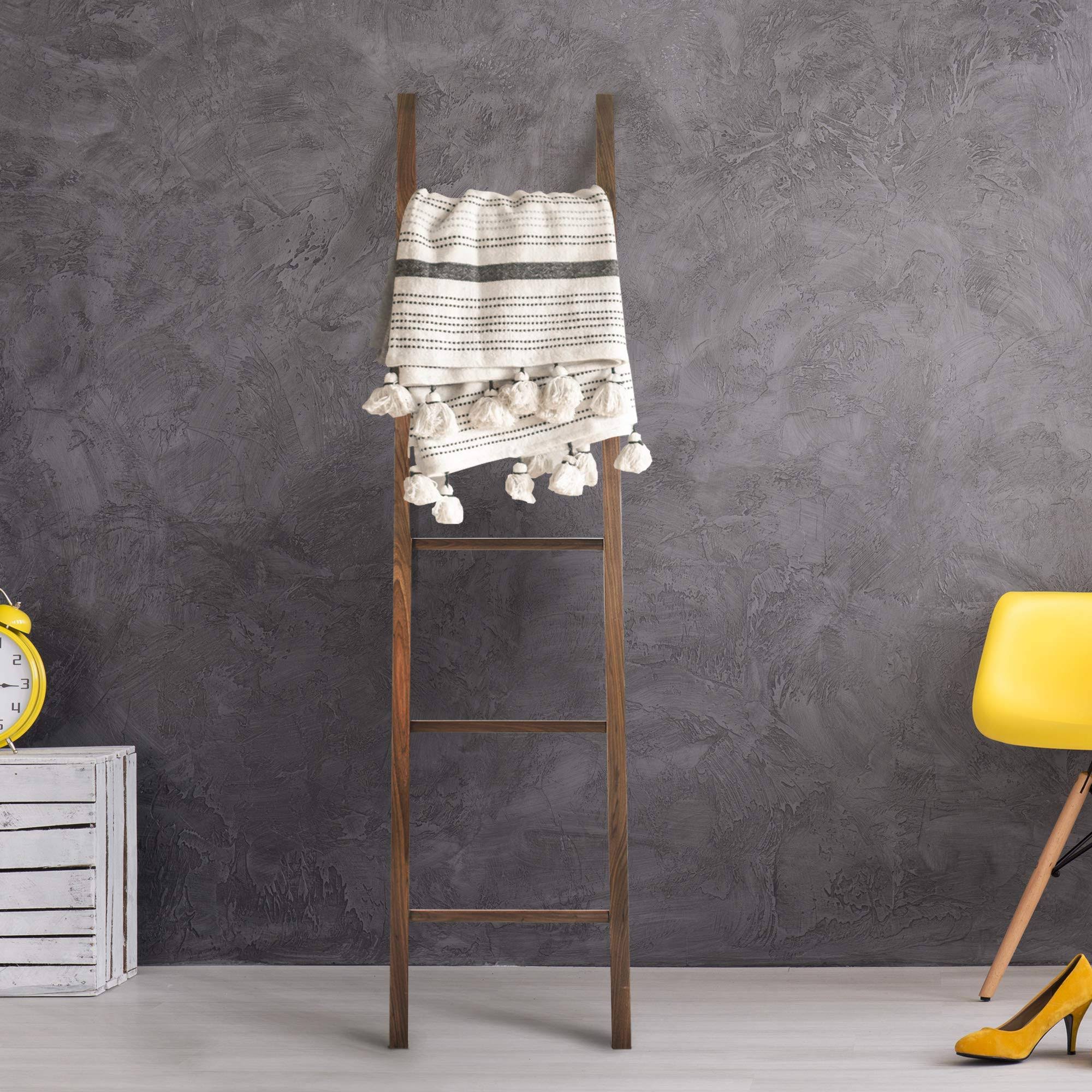 American Trails Solid Walnut Decorative Ladder Natural Walnat New