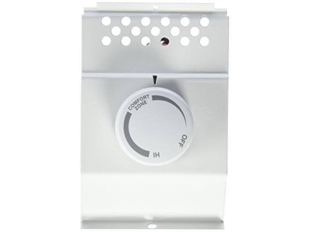 Cadet Baseboard Mount Thermostat, Double Pole, White, 120/240 V