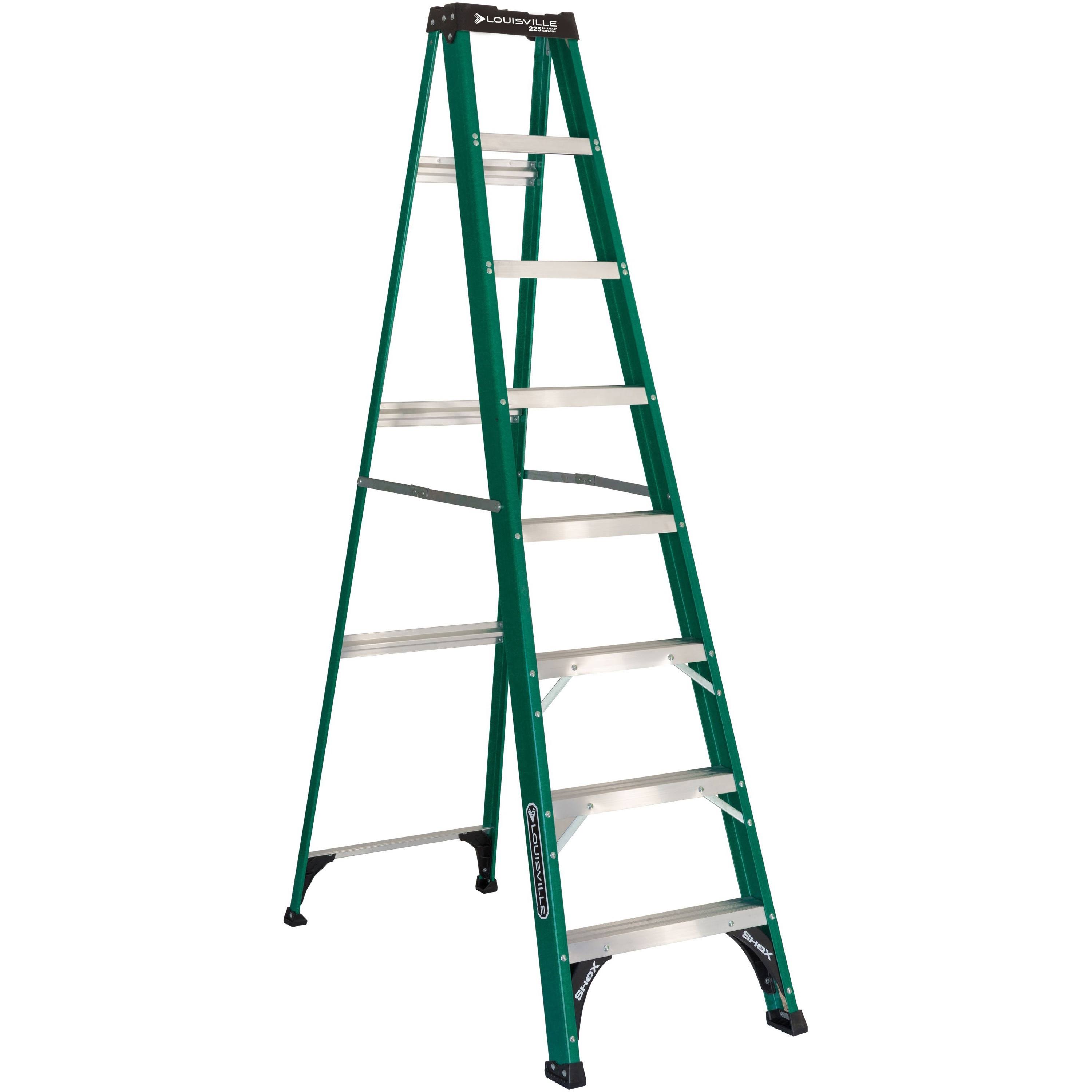 Louisville 8 ft. Fiberglass Step Ladder- DADFS4008
