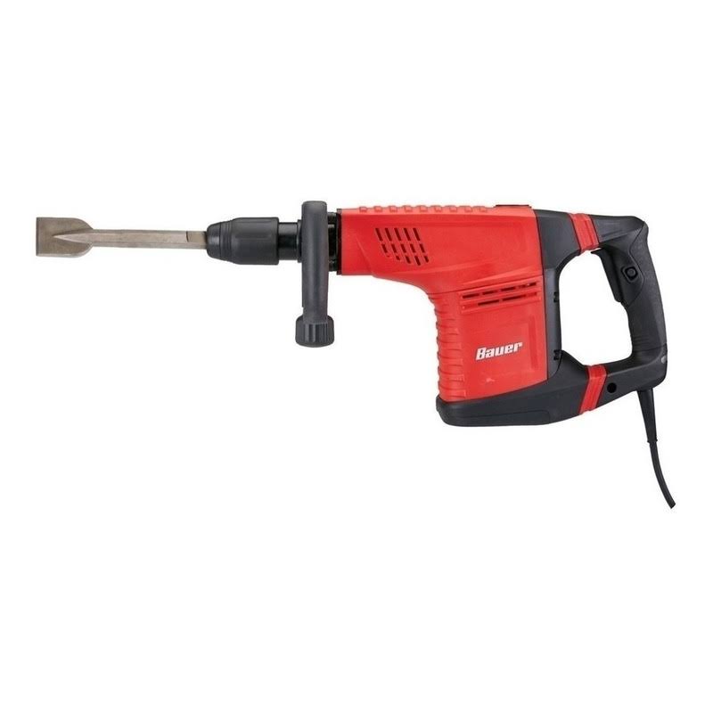 Bauer 12.5 Amp SDS Max Type Pro Demolition Hammer Kit