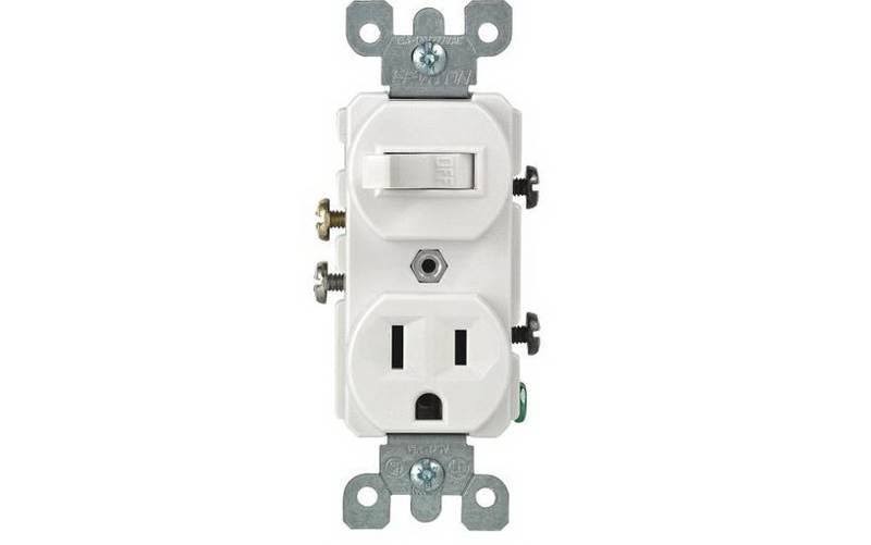 Leviton Toggle Switch & Receptacle- White