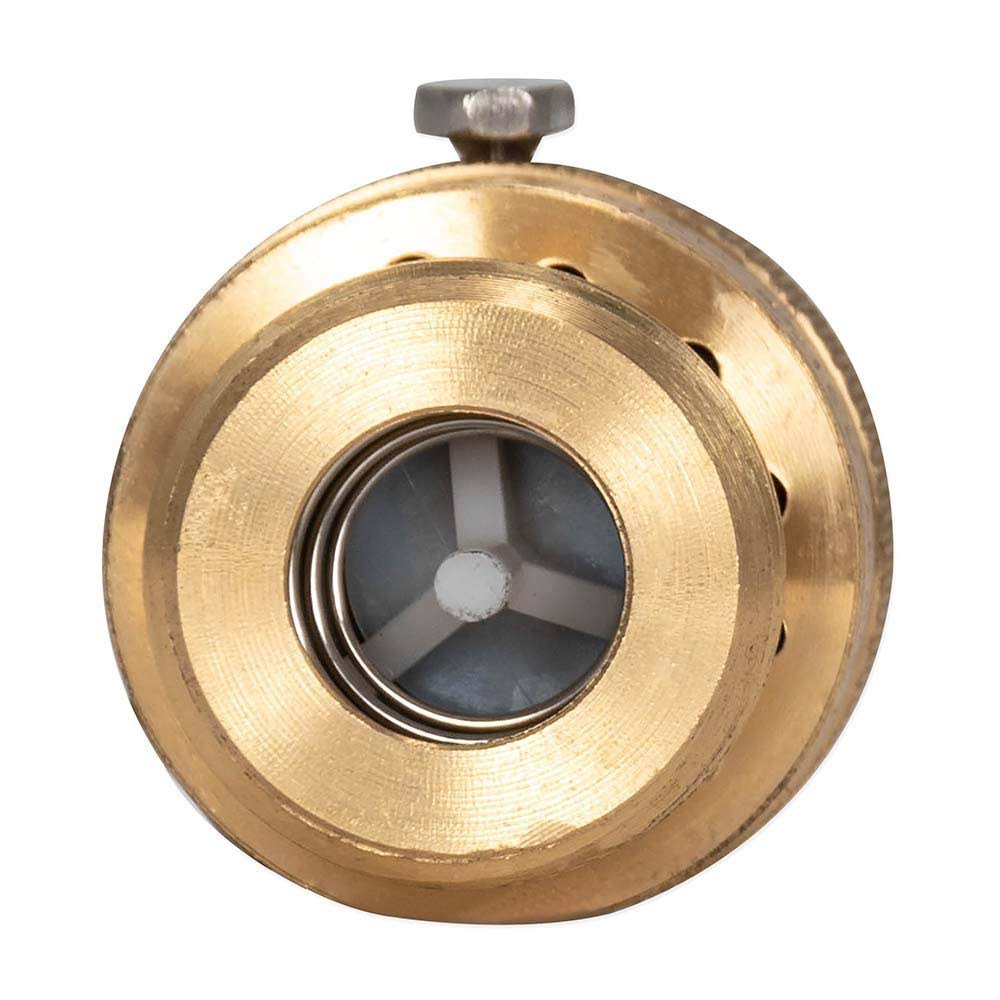 Ez-flo 20199 Hose Bibb Anti-Siphon Vacuum Breaker, Brass, Gold