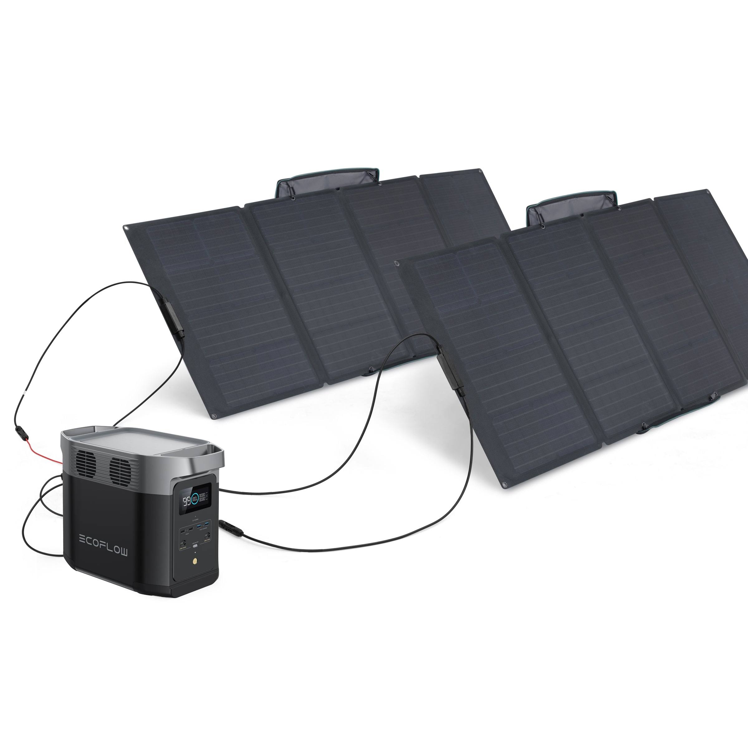 EcoFlow Delta 2 + 160W Portable Solar Panel