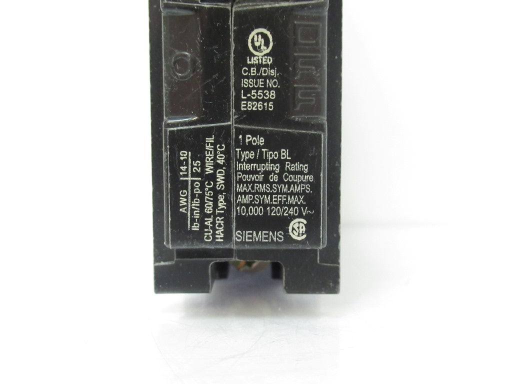Siemens B120- Circuit Breaker