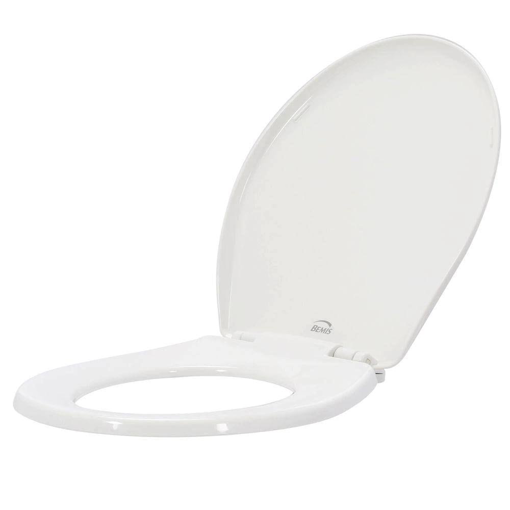 Bemis Kimball Slow Close Round Closed Front Toilet Seat in White