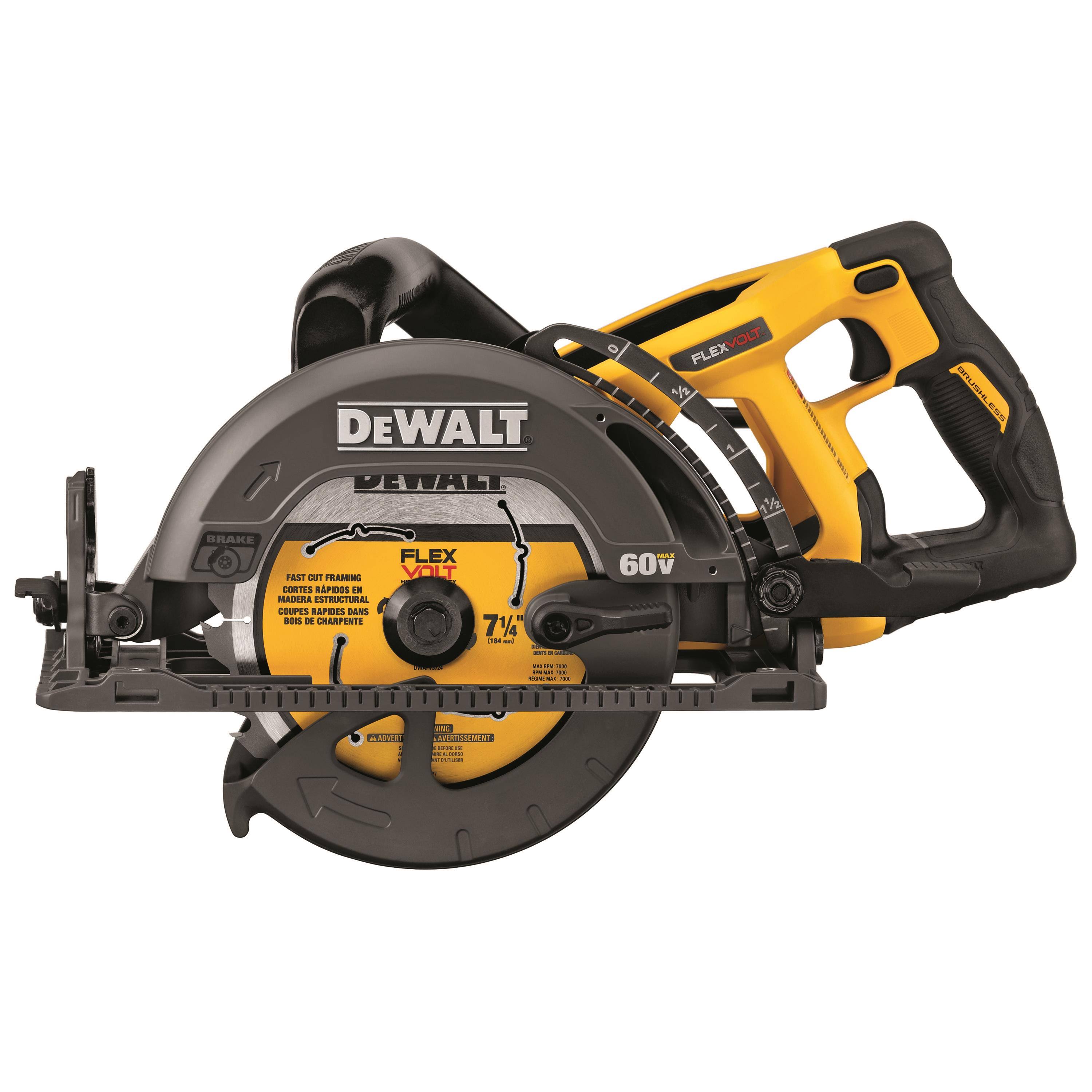 DeWalt DCS577B FLEXVOLT 60V Max 7-1/4