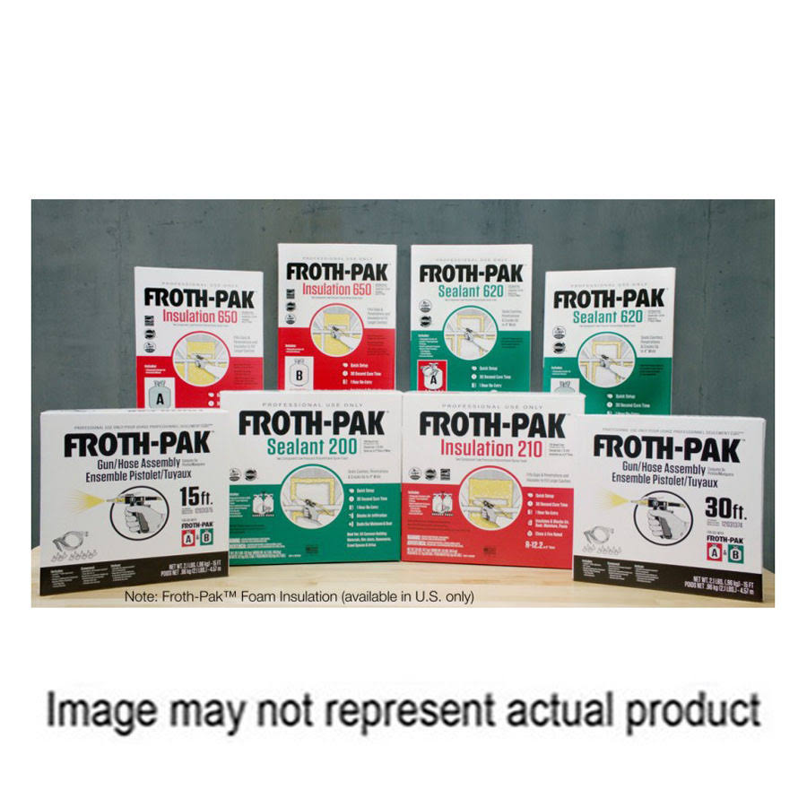 Froth-Pak 200 Spray Foam Sealant Kit 12031949