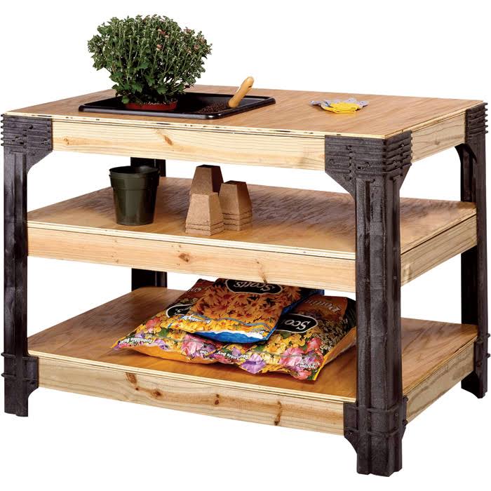 2x4 Basics Workbench Kit, Black/Brown