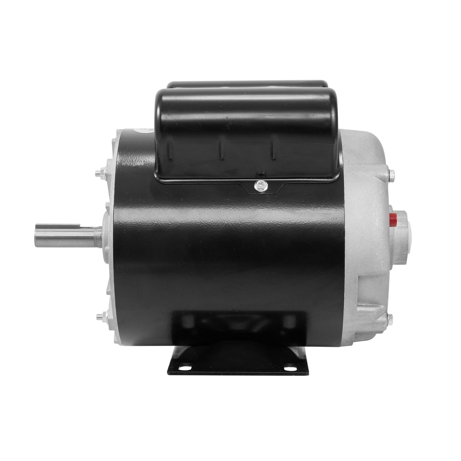 VEVOR DXKYJDJLODP2H57NLV7 Air Compressor Motor 2HP SPL 5/8 in. Keyed Shaft Electric Motor Single Phase 115/230V 15/7.5A 56HZ Frame CW/CCW Rotation