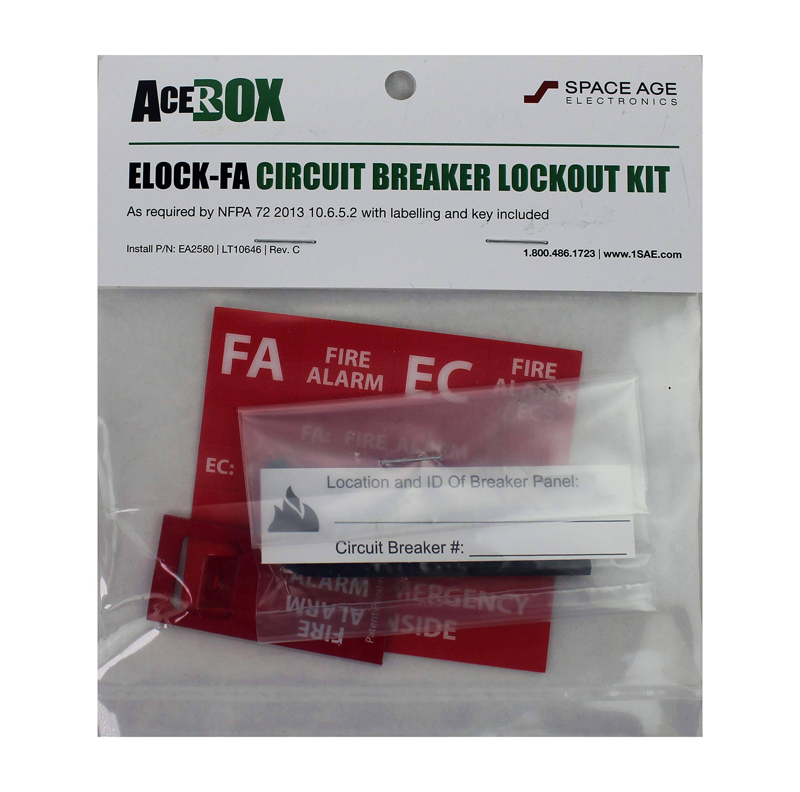 Spaceage ELOCK-FA Circuit Lockout Kit