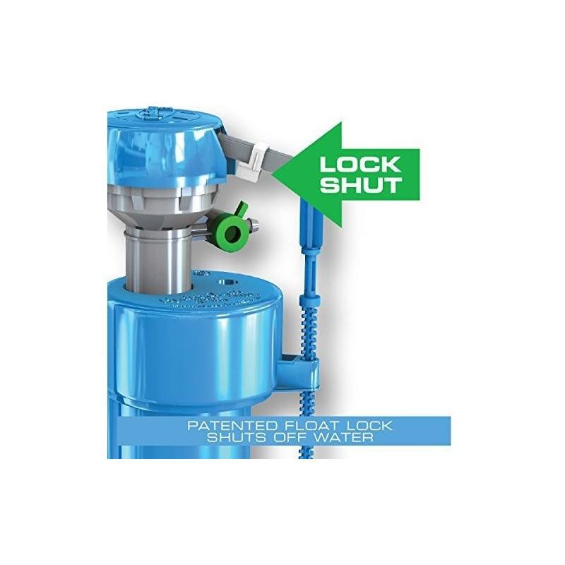 Danco HYR460 HydroRight HyrdroRight Universal Water-Saving Toilet Repair Kit with Dual Flush Valve Push Btton Handle White