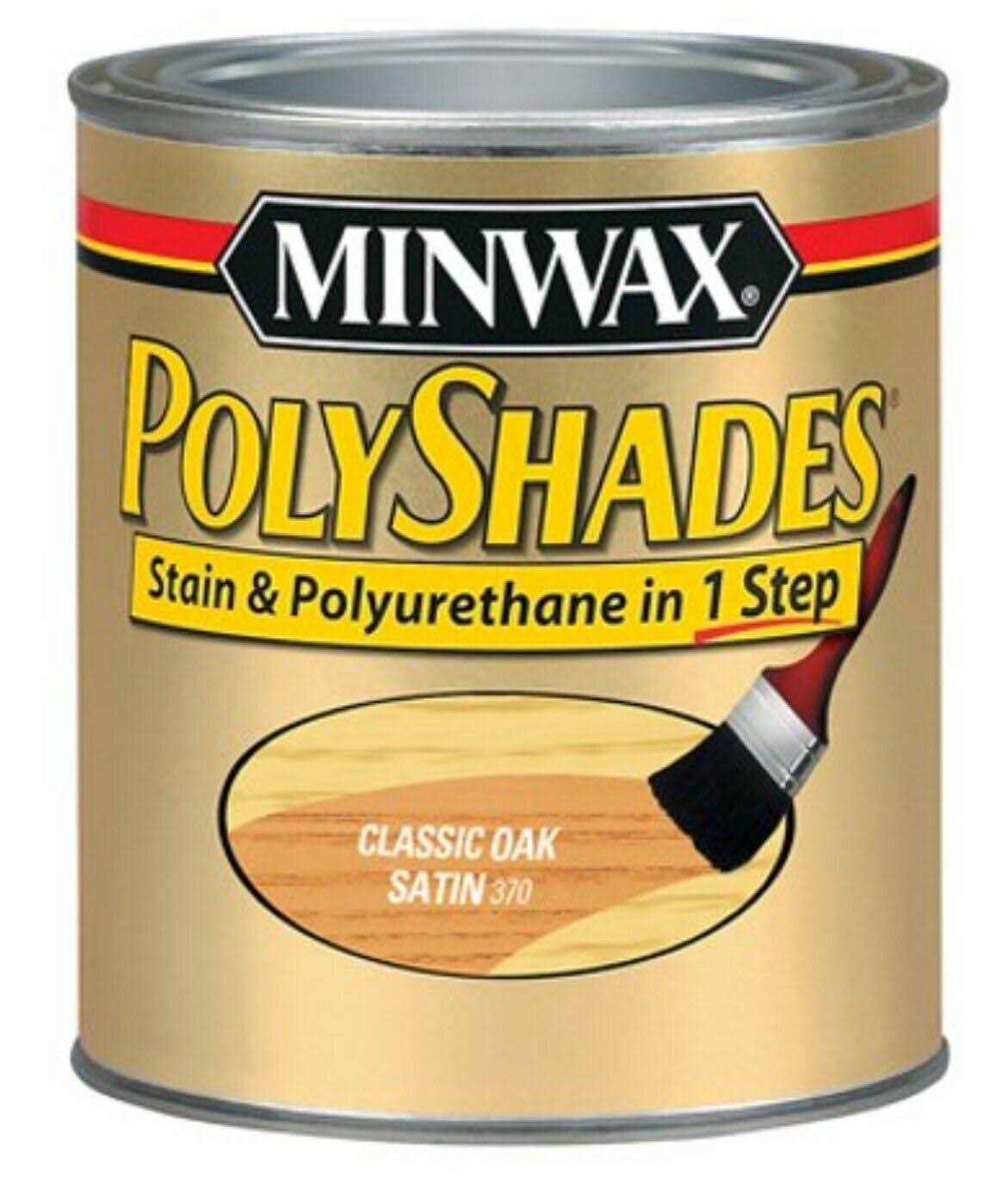 Minwax Satin Classic Oak PolyShades Polyurethane Stain & Finish