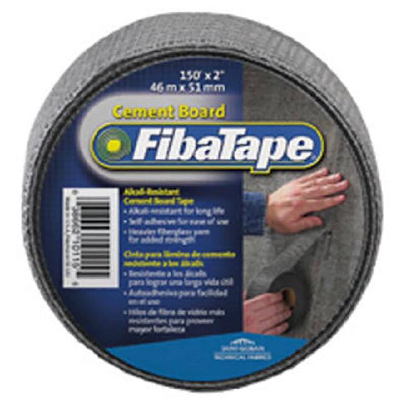 FibaTape Cement Board Tape, Gray, 2 in. x 150 ft.