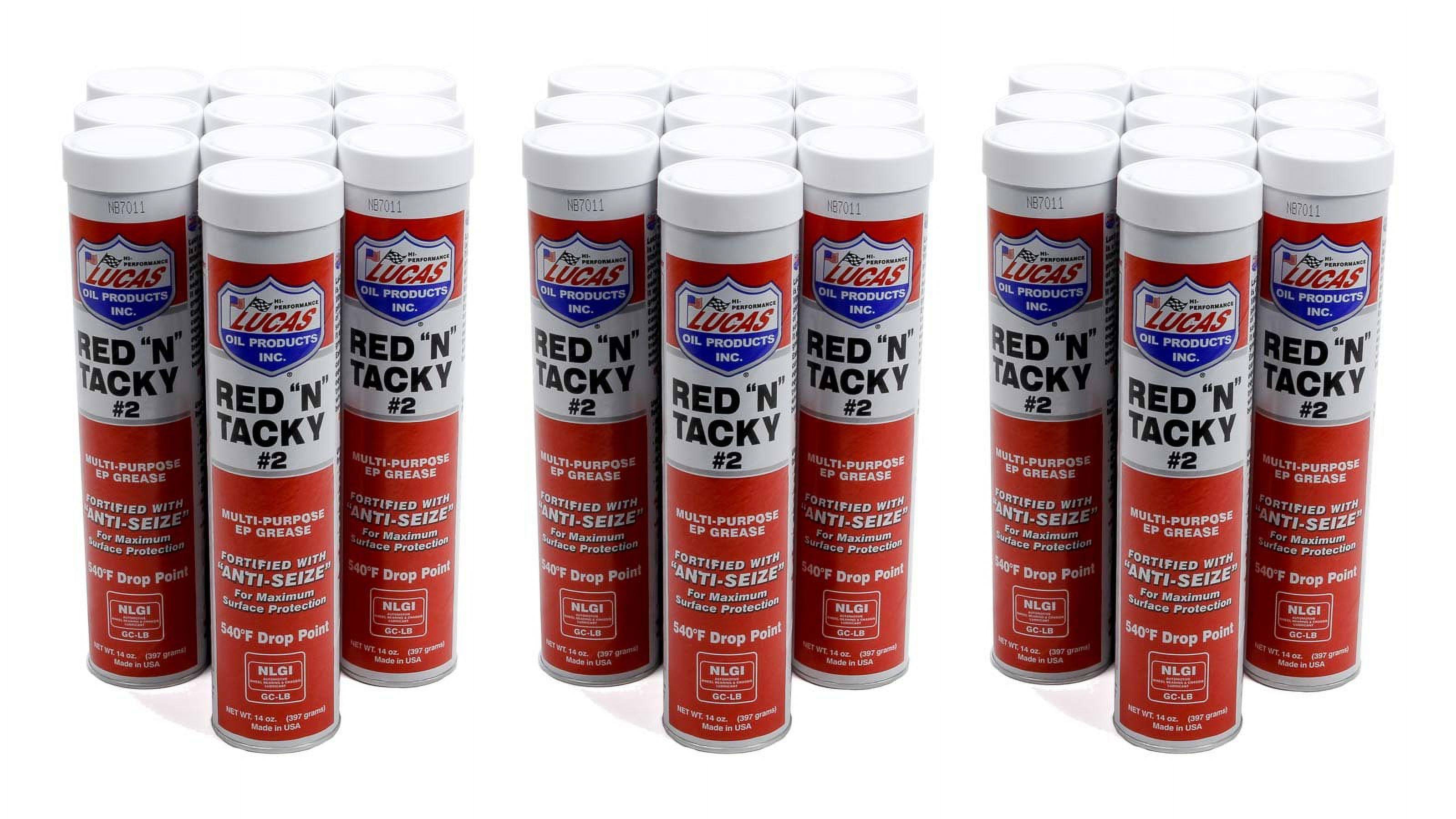 Lucas Oil Products Red N Tacky Grease 10005-30