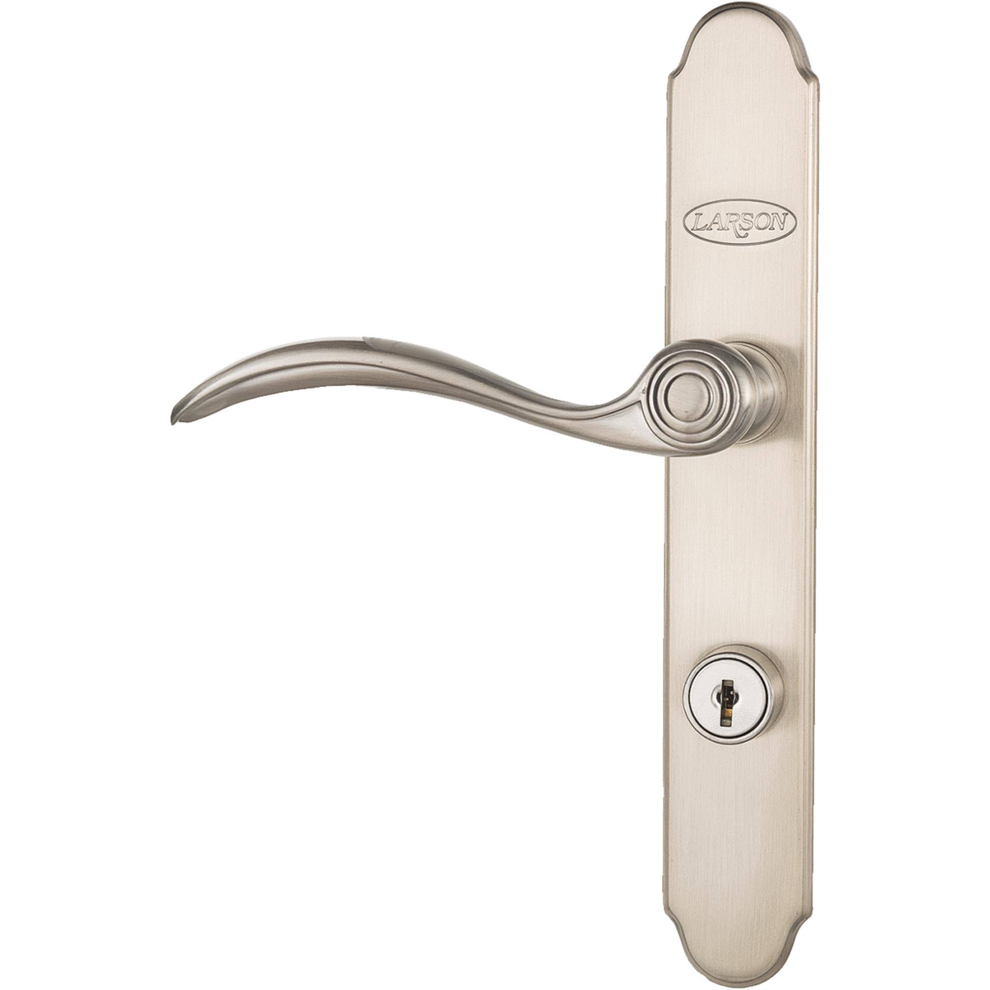 QuickFit Storm Door Handleset Brushed Nickel Larson 20297817