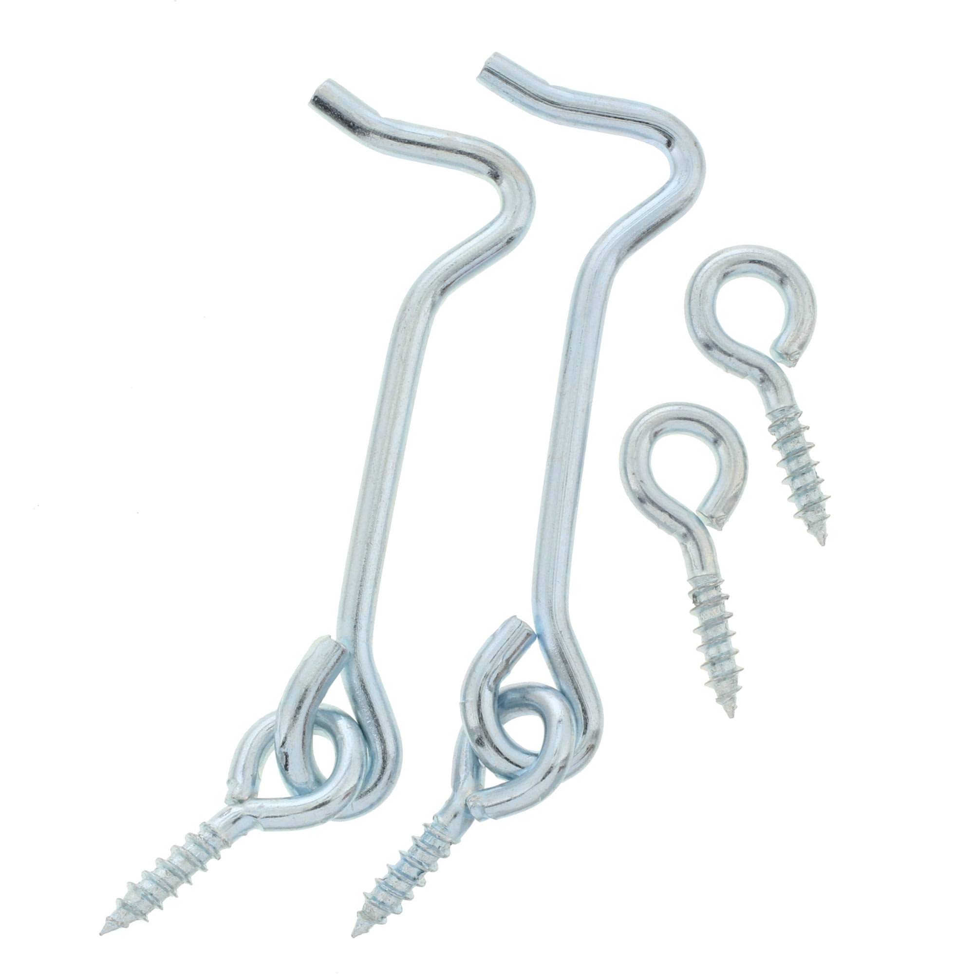 2 in. Gate Hook and Eye, Zinc Plated, 3 Pack, Size: 2 inch, VSN10126