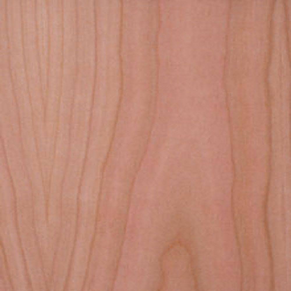 Edgemate 24 in. x 96 in. Cherry Wood Veneer with 10 Mil Paper Backer