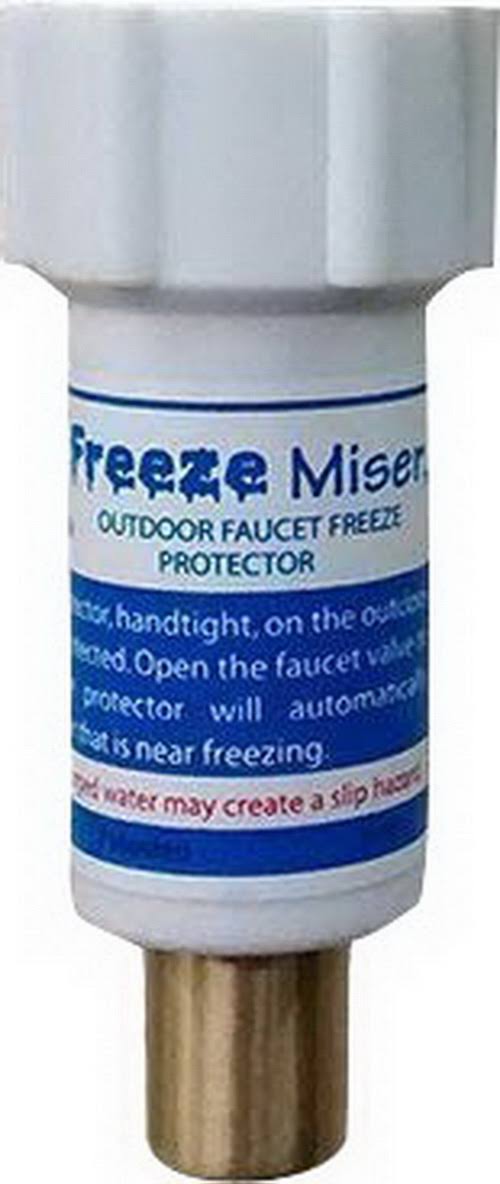 Freeze Miser- Outdoor Faucet Freeze Protection