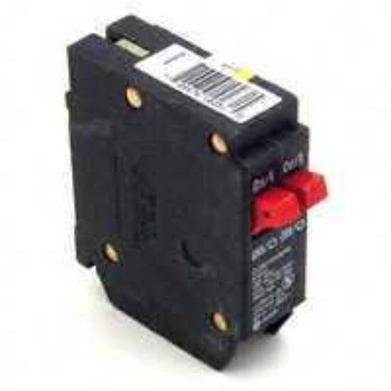 Eaton Tandem Duplex Circuit Breaker, Single Pole, 20Amp