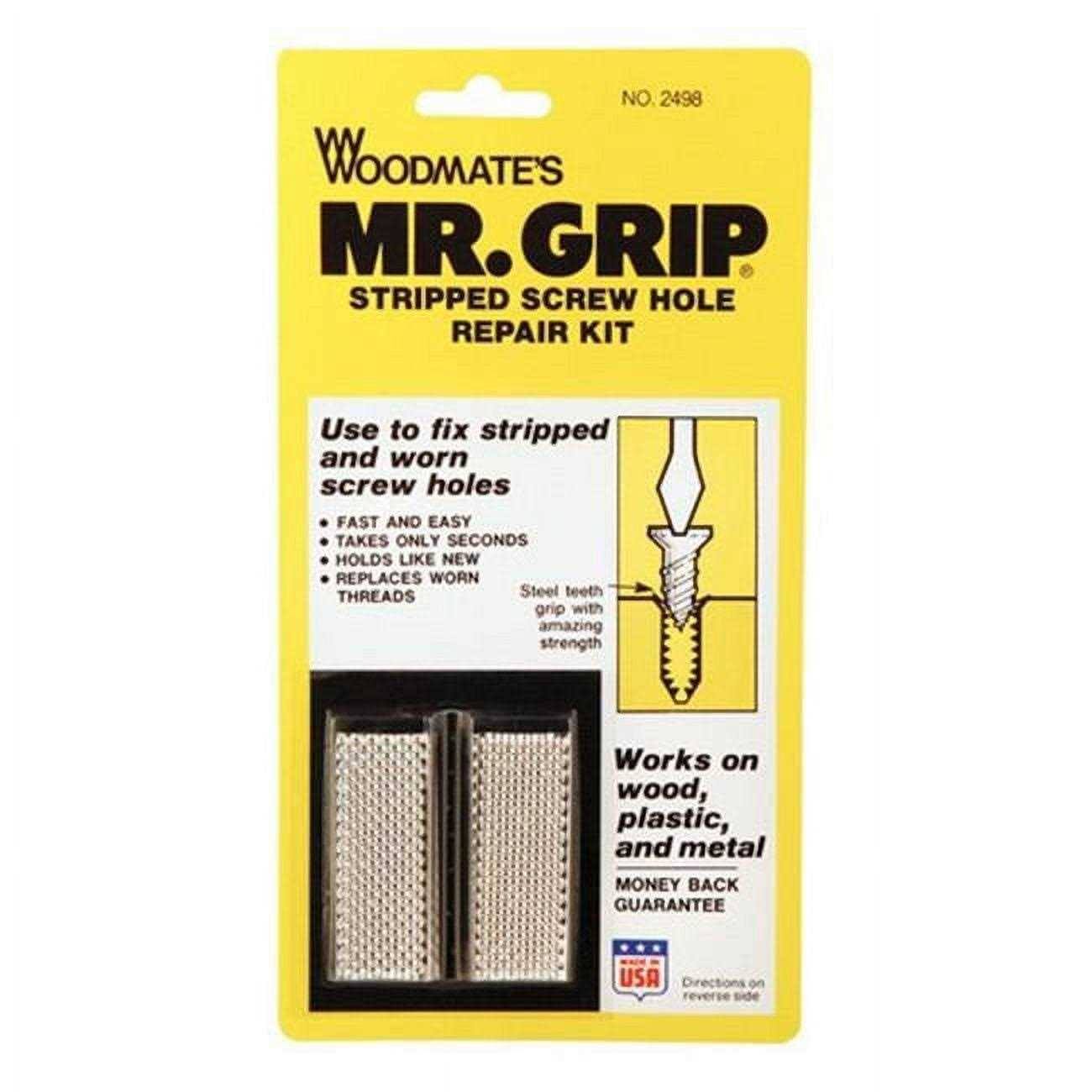 Woodmate Mr. Grip Screw Hole Repair Kit, 3/4
