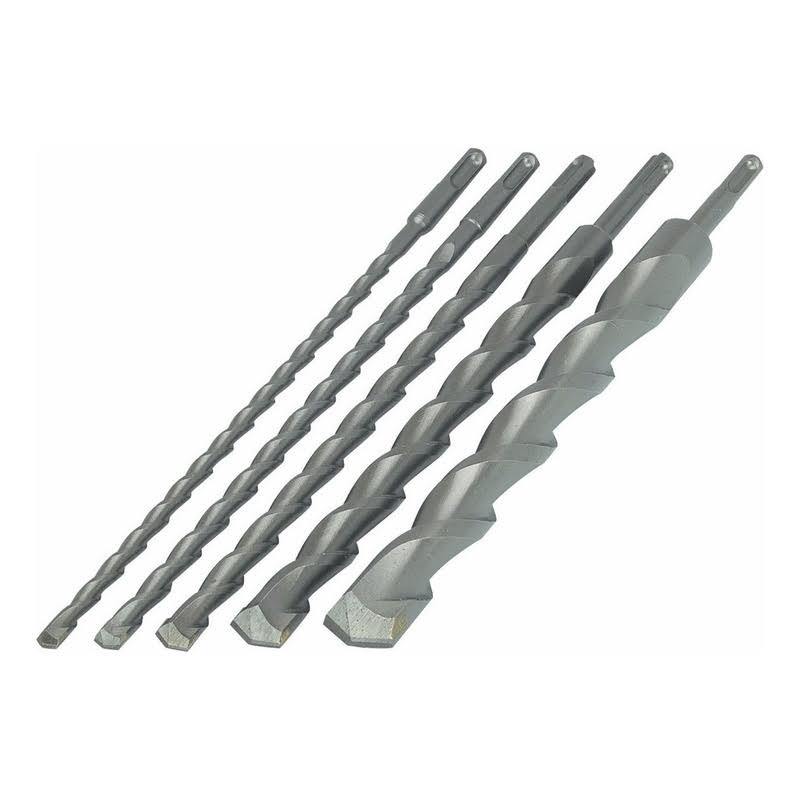 Warrior 12 in. SDS Masonry Bit Set, 5 Piece 62795