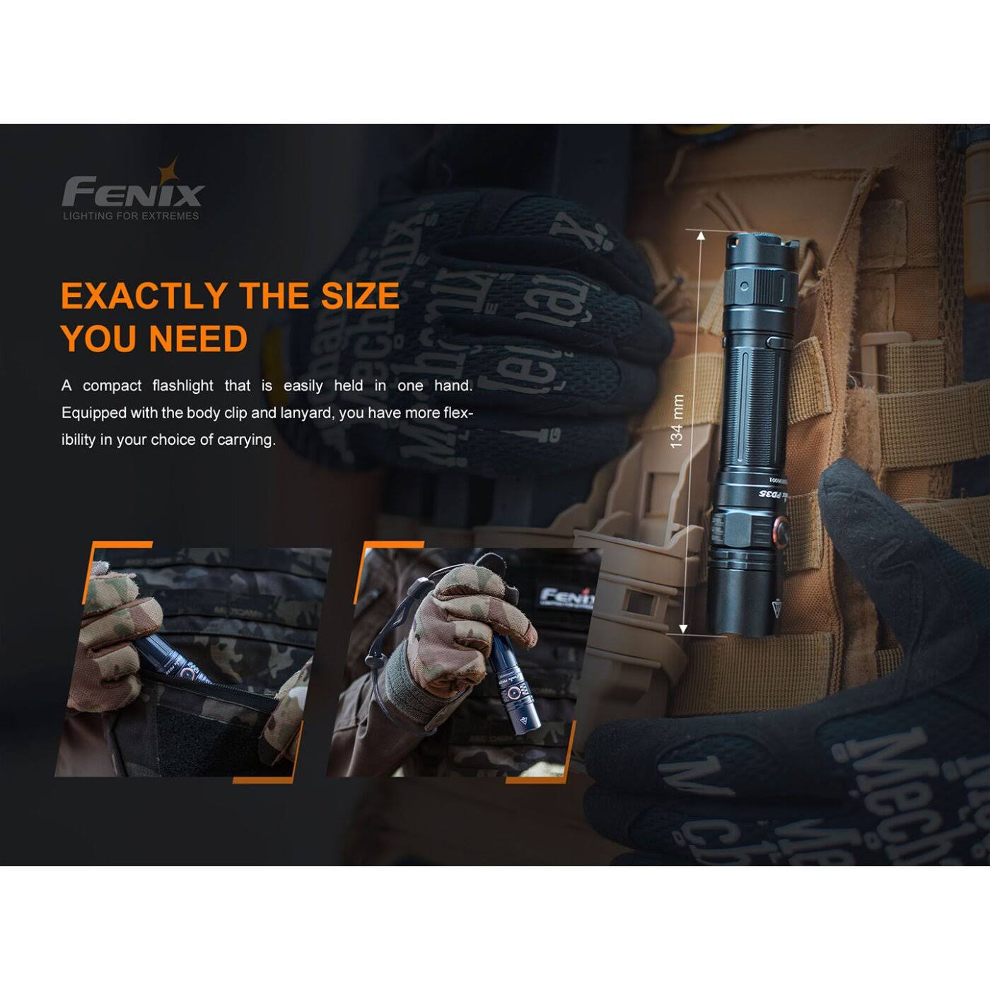 Fenix PD35 V3.0 Flashlight