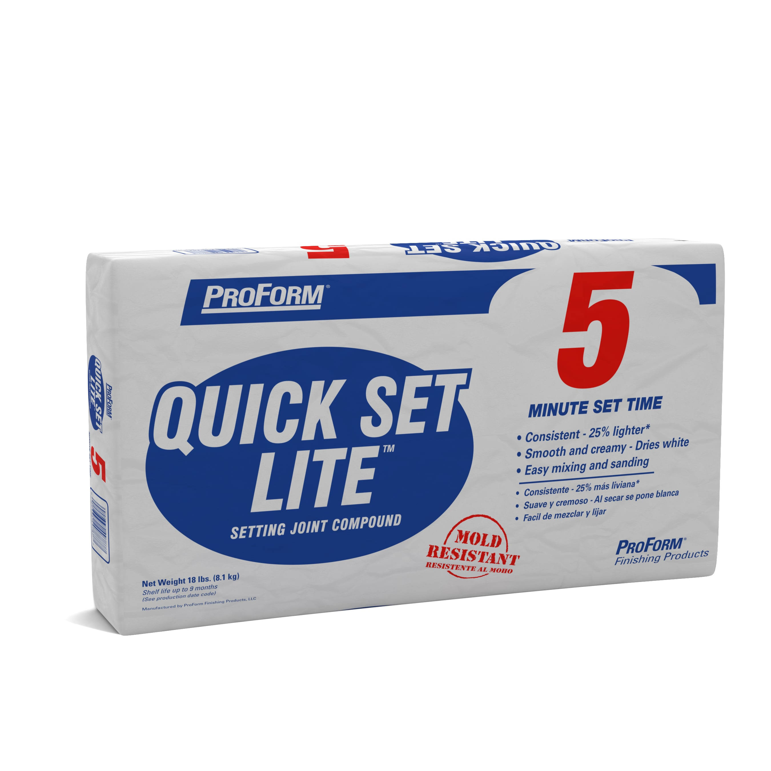 Proform Quick Set Lite 18-lb Lightweight Drywall Joint Compound | 50002559