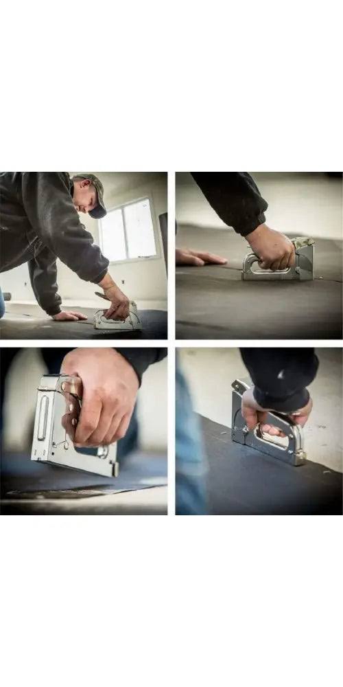 Arrow Fastener Flat Crown Staples, 1/2