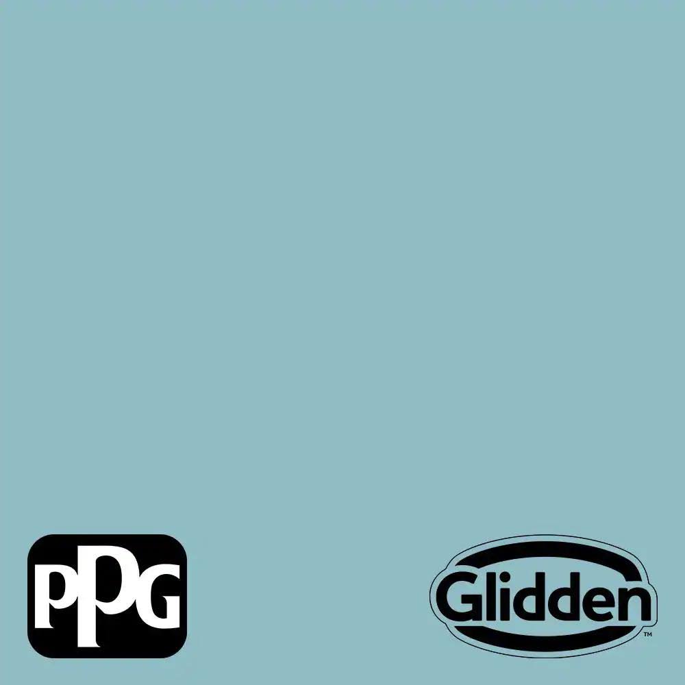 Glidden 8 oz. PPG1150-4 Kingston Aqua Satin Interior Paint Sample