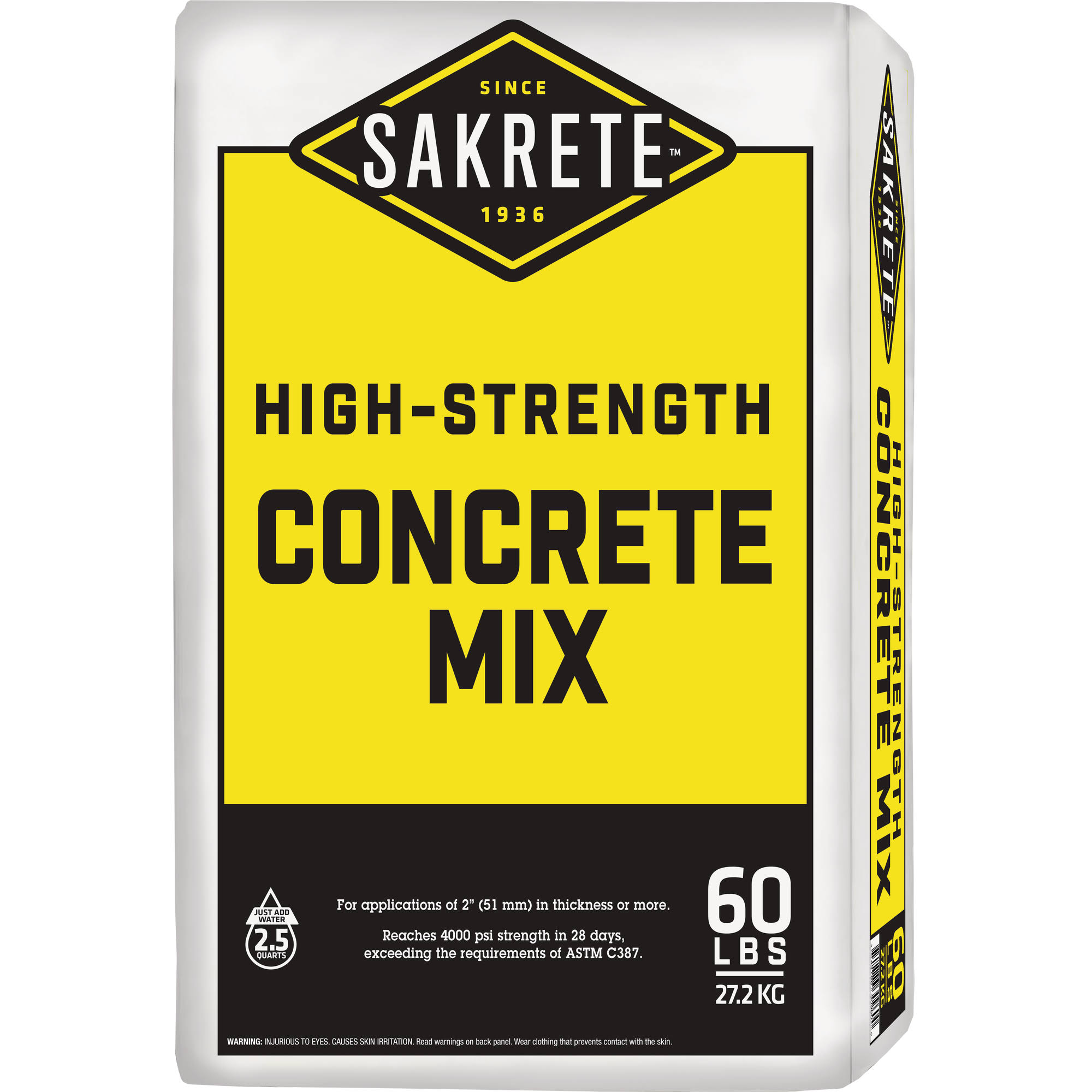 Sakrete 65200940 60 lbs Concrete Mix
