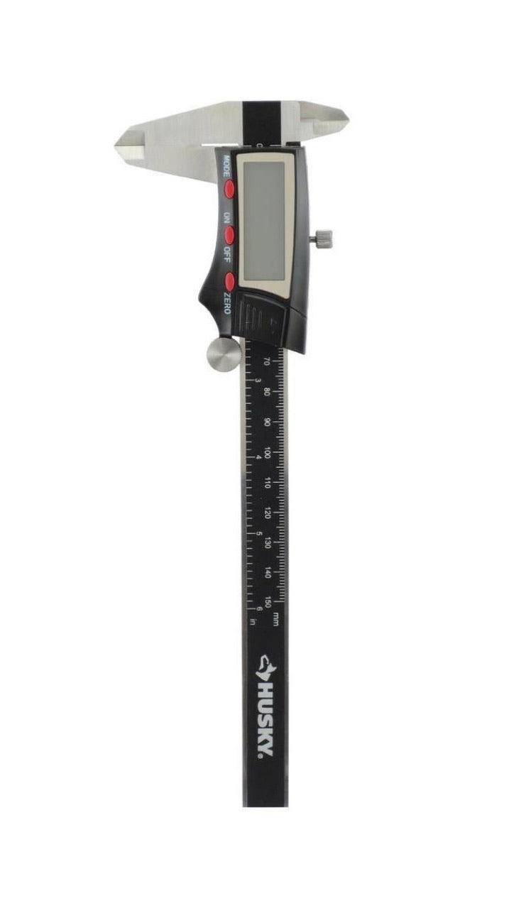 Husky 6 in. 3-Mode Digital Fractional Caliper