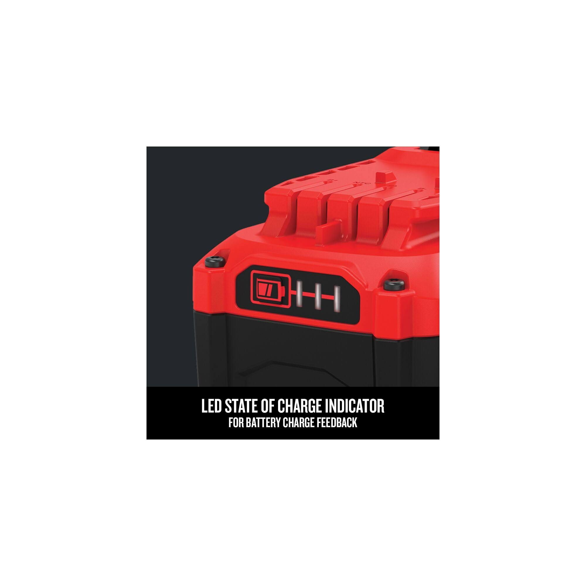 Craftsman CMCB204-2 20V 4.0Ah Lithium Ion Battery 2-Pack