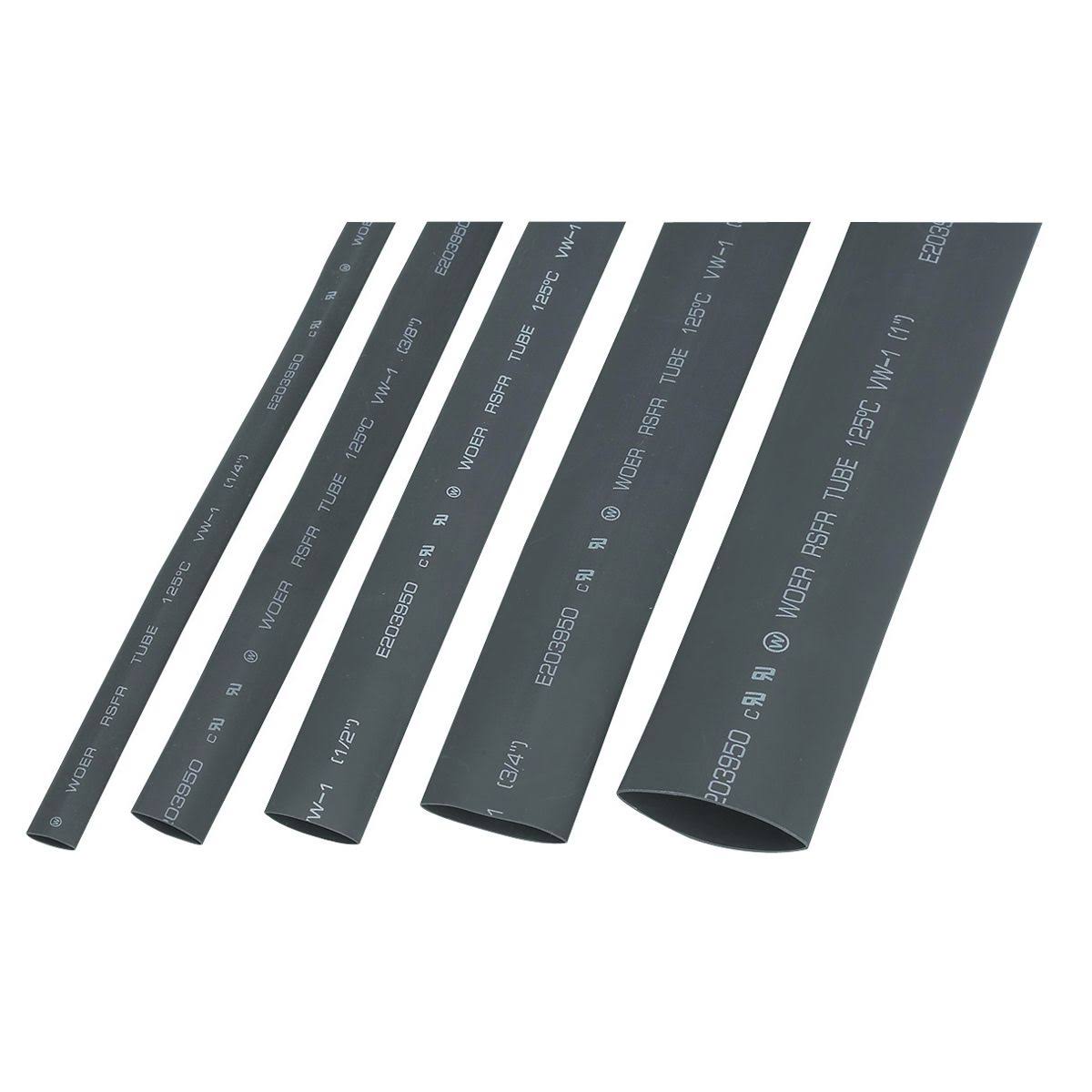 Chicago Electric Power Tools Heat Shrink Wire Wrap Assortment, 5 Piece