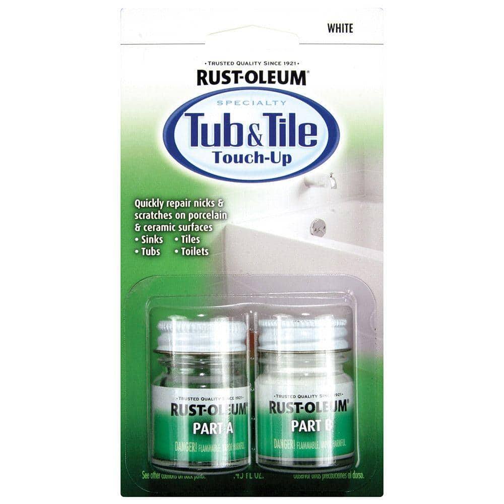 Rust-Oleum 244166-6PK Tub & Tile Touch Up Paint, 6 Pack, White