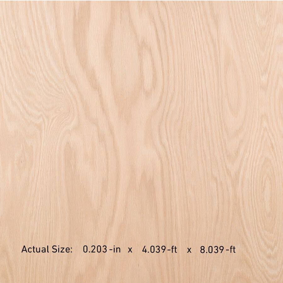 SoyStrong 712806 1/4-in x 4-ft x 8-ft Oak Sanded Plywood