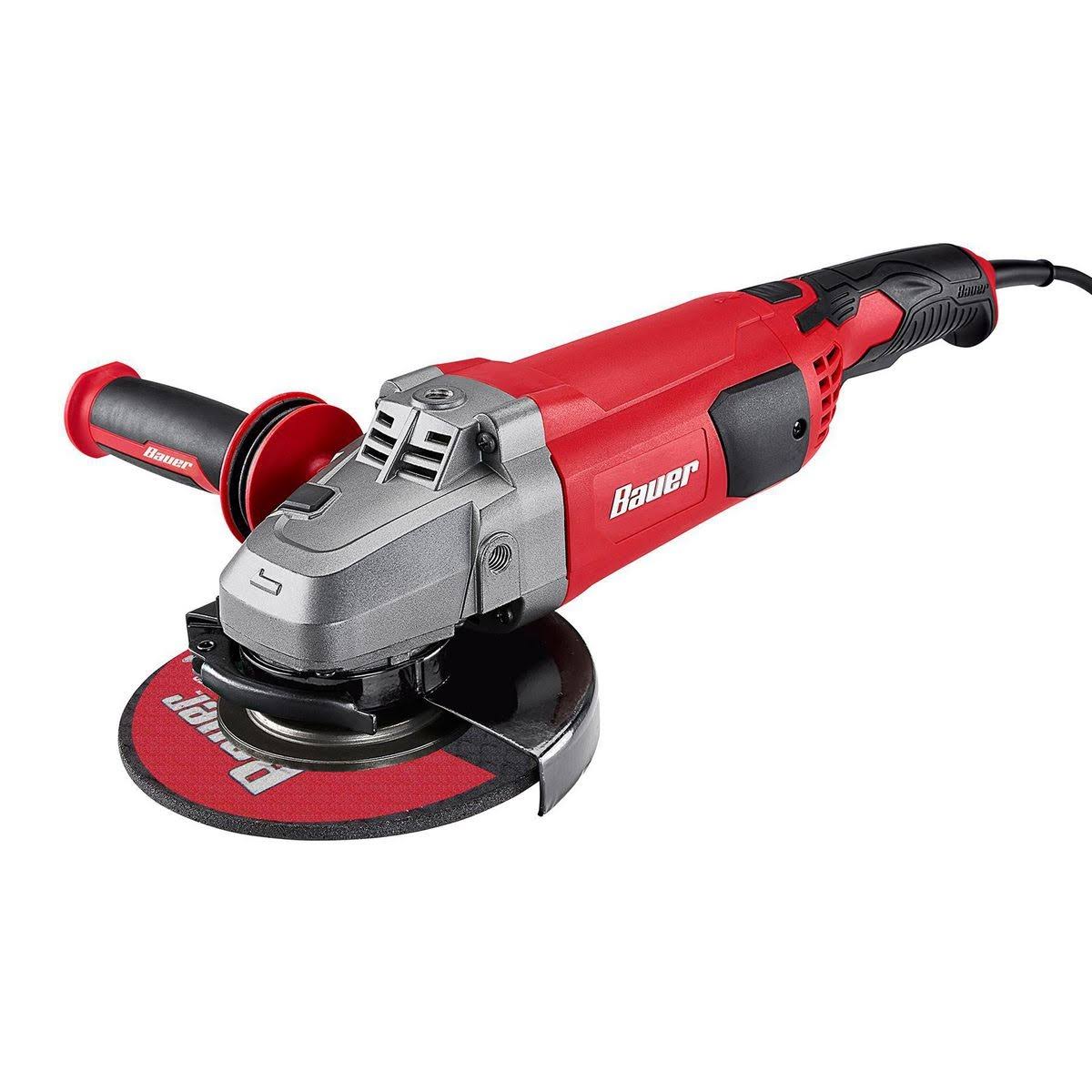 Bauer 15 Amp 7 in. Trigger Grip Angle Grinder with 180�� Rotating Body
