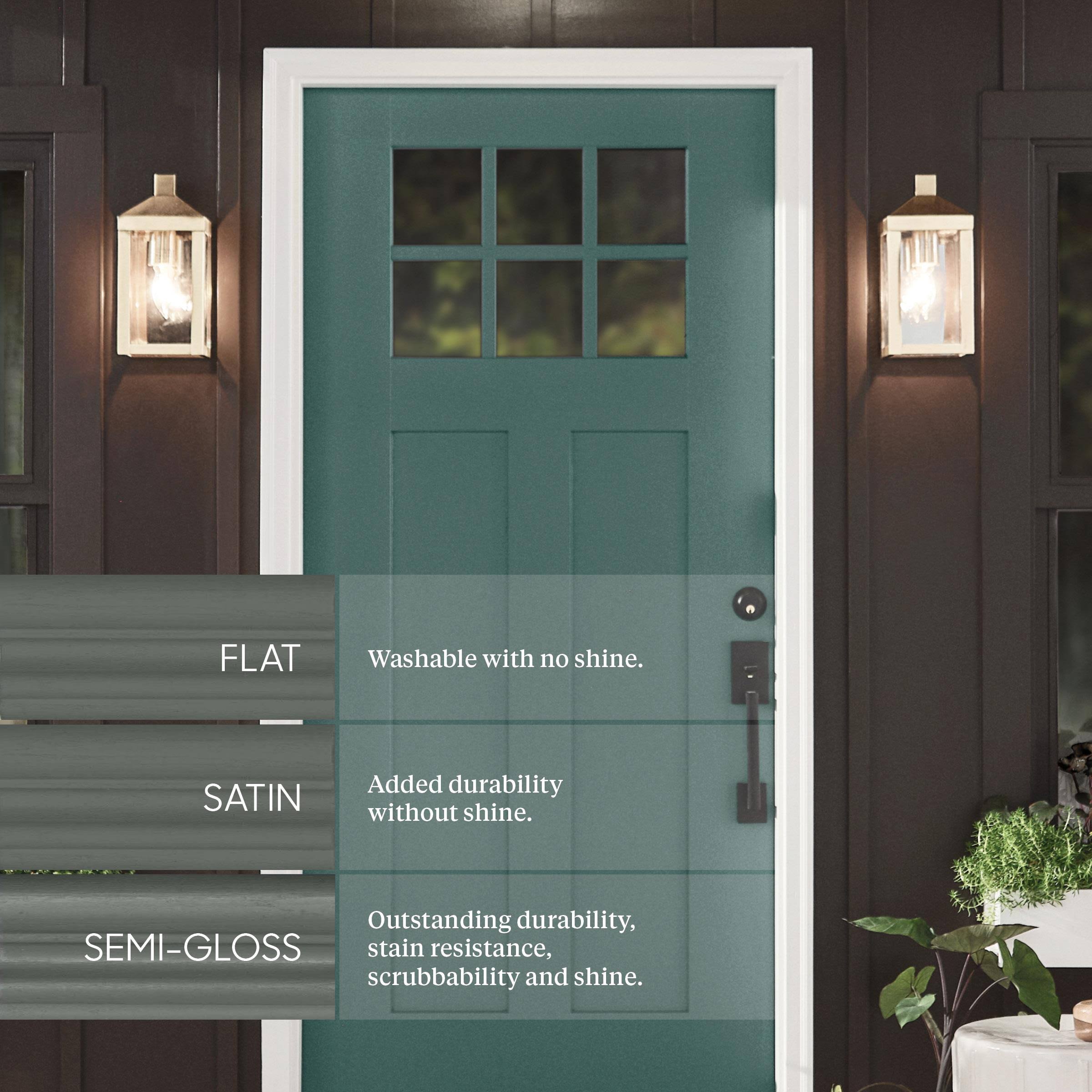 HGTV Home by Sherwin-Williams Everlast Satin Base 1 Self-Cleaning Paint- 5 Gal