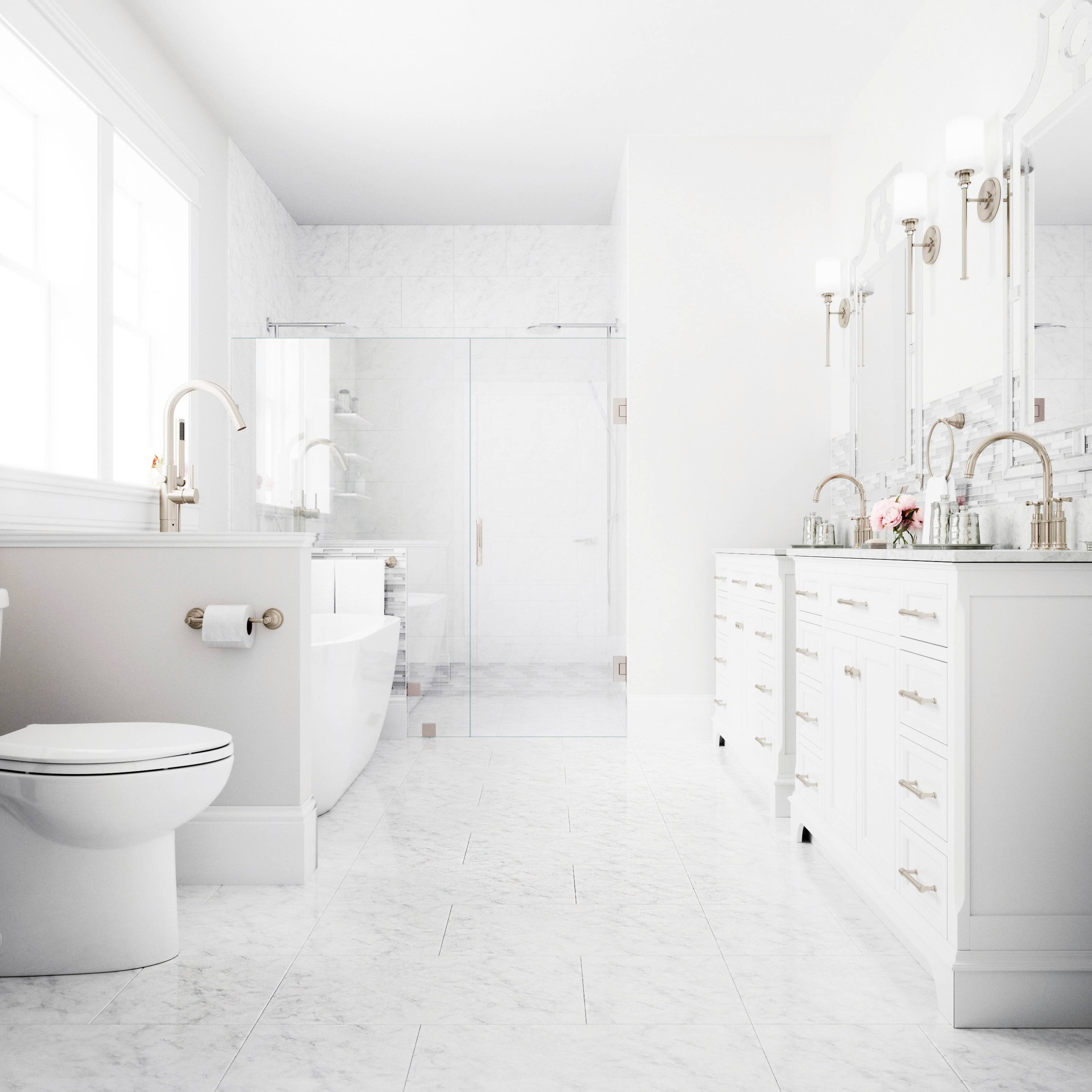 Satori Mystique Winter 12-in x 12-in Multi-Finish Glass Marble Linear and Wall Tile (0.91-sq. ft/ Piece)