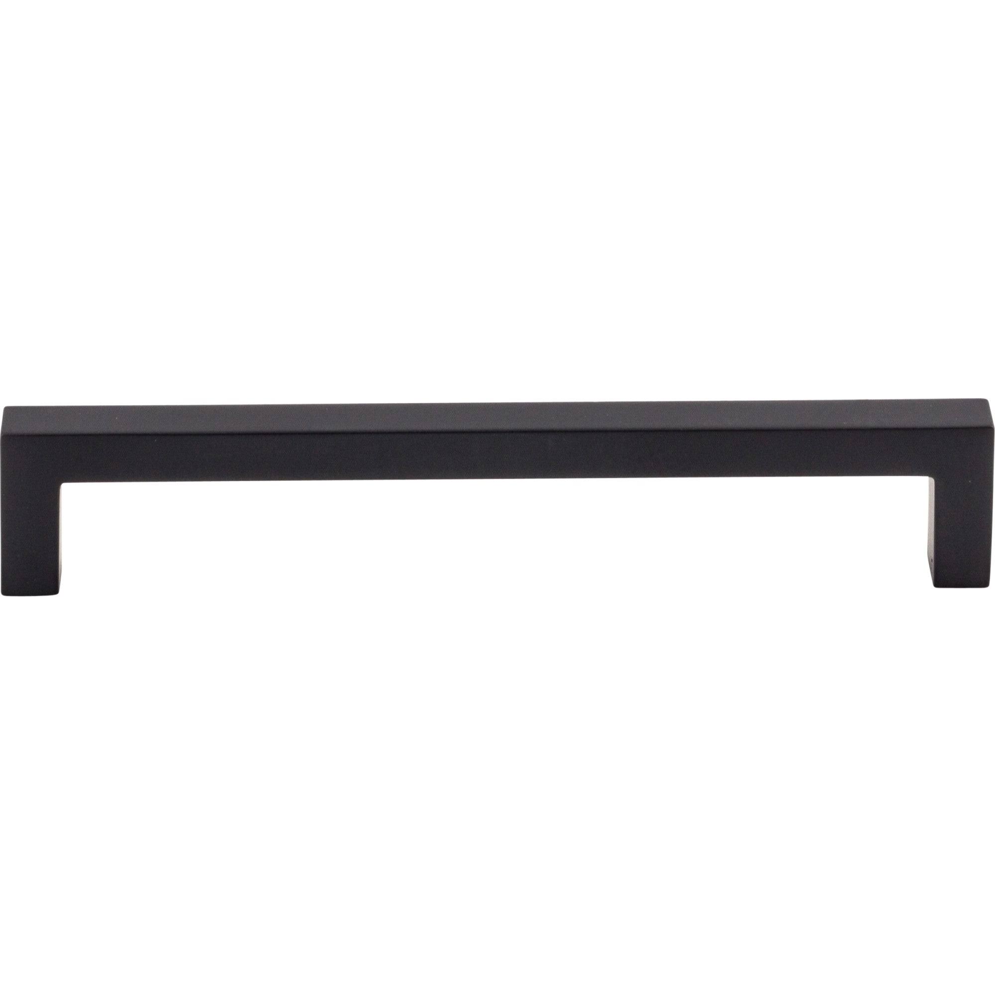Top Knobs Nouveau III M1156 Square Bar Pull- Flat Black