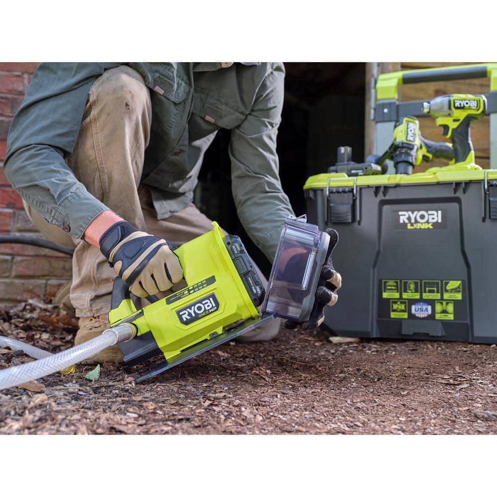 Ryobi RY20WP182K One+ HP 18V 1/4 HP Cordless Battery Powered Transfer Pump with 2.0 Ah Battery and Charger