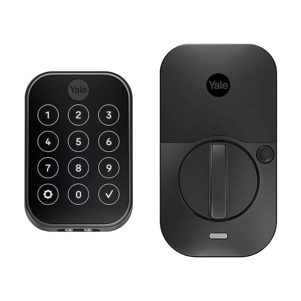 Yale Assure Lock 2 Plus with Apple Home Keys- Entry Apple Home Key Black Suede