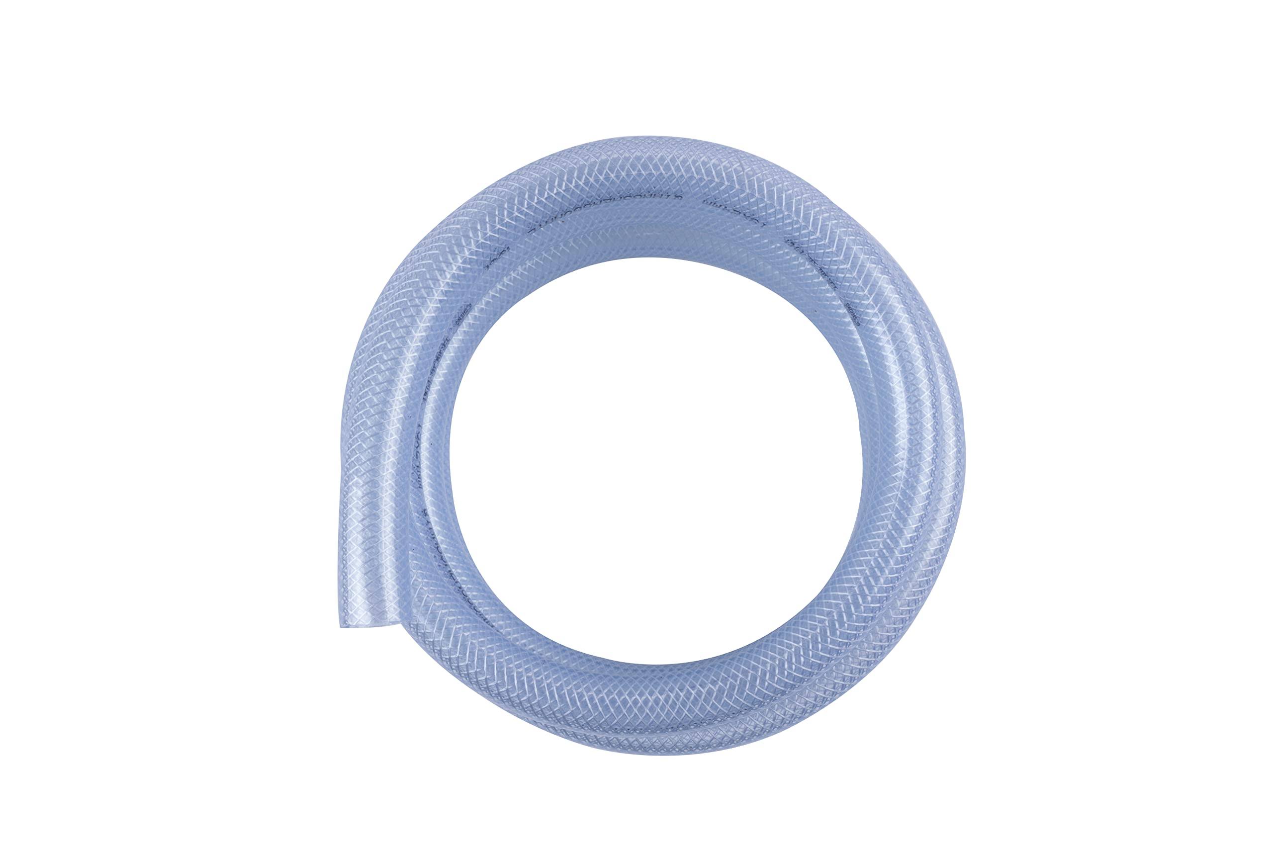 JUNZHIDA High Pressure Braided Clear Flexible PVC Tubing 1/2
