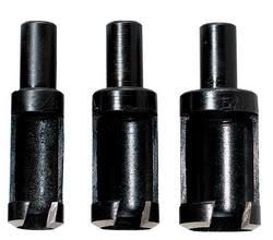 General Tools 3-Piece Plug Cutters, 0.37