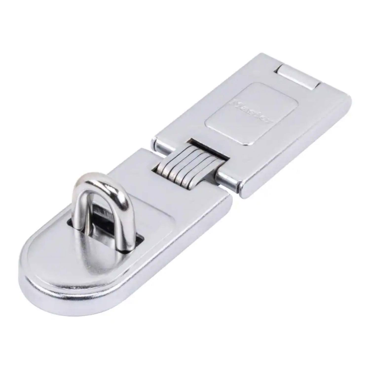 Master Lock 720DPF Single Hinge Hasp- 6-1/4