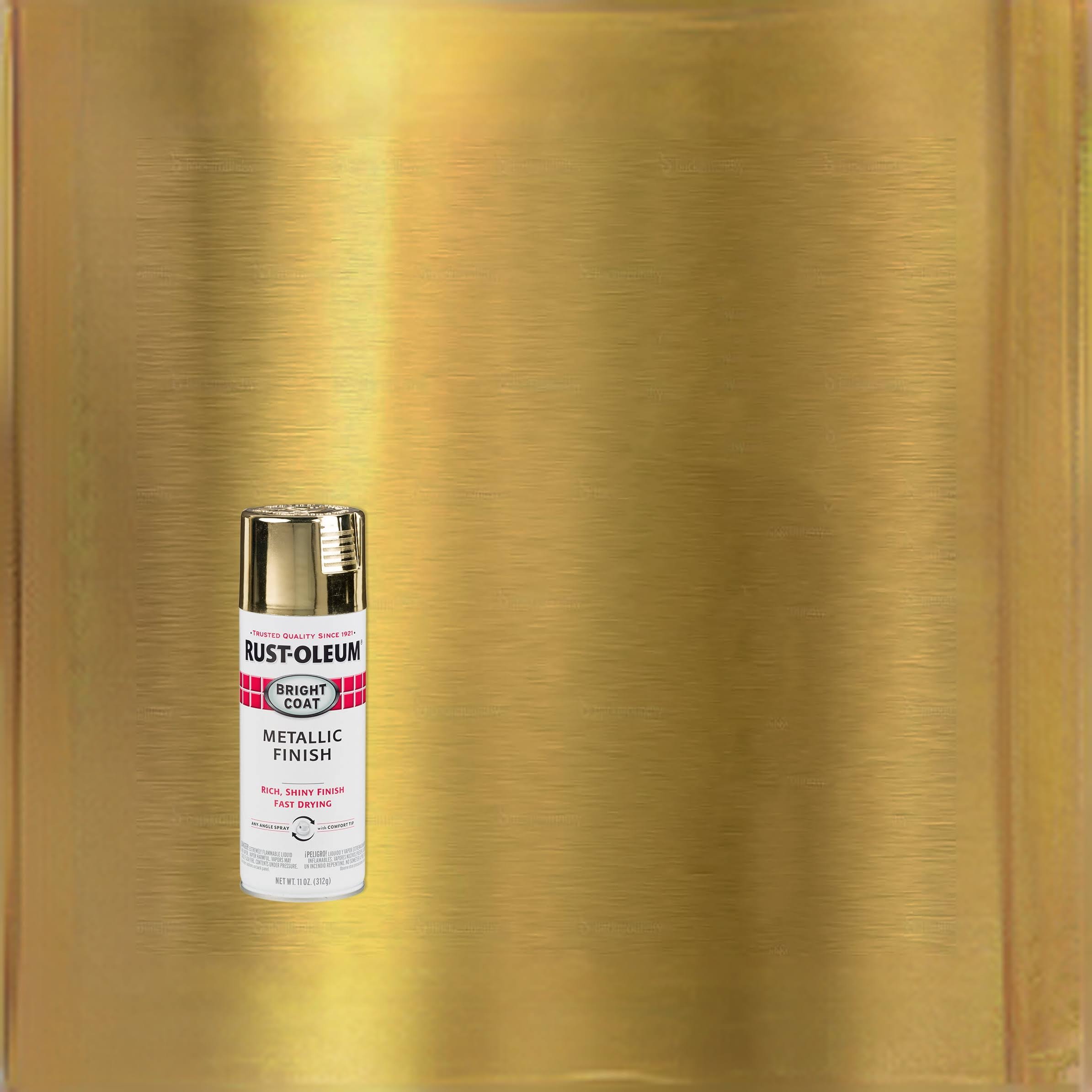 Rust-Oleum Gold 11 oz. Bright Coat Metallic Spray