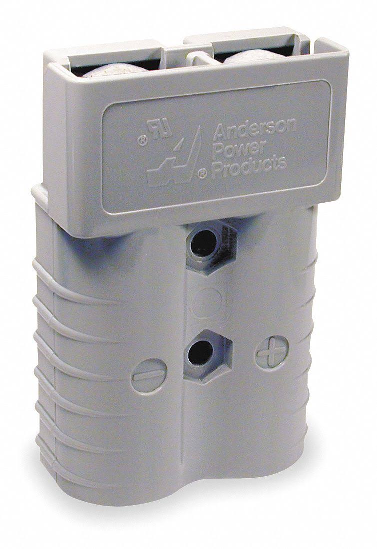Anderson Power Products 6325G1 Wire/Cable Power Connector, Gray