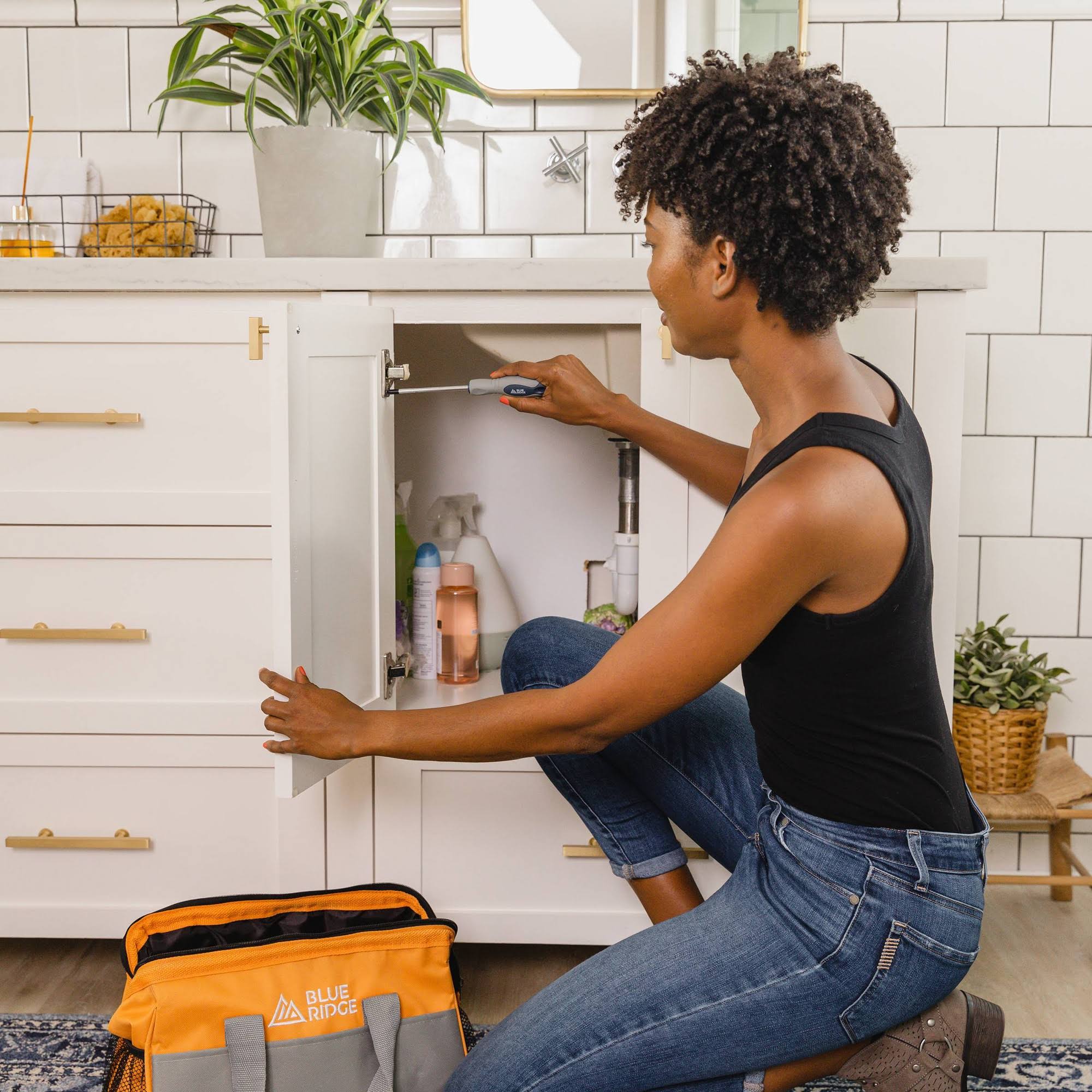 Blue Ridge 6pc Household Screwdriver Set Blue