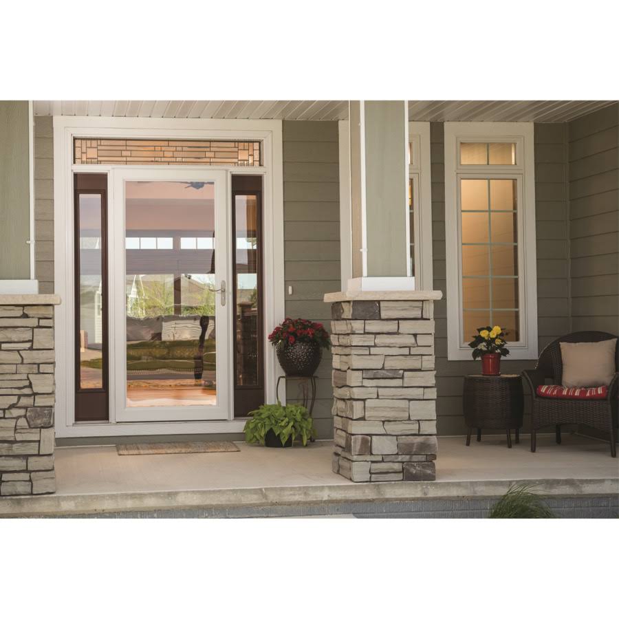 Larson Signature Selection 32-in x 81-in White Full-view Aluminum Storm Door | 14904031