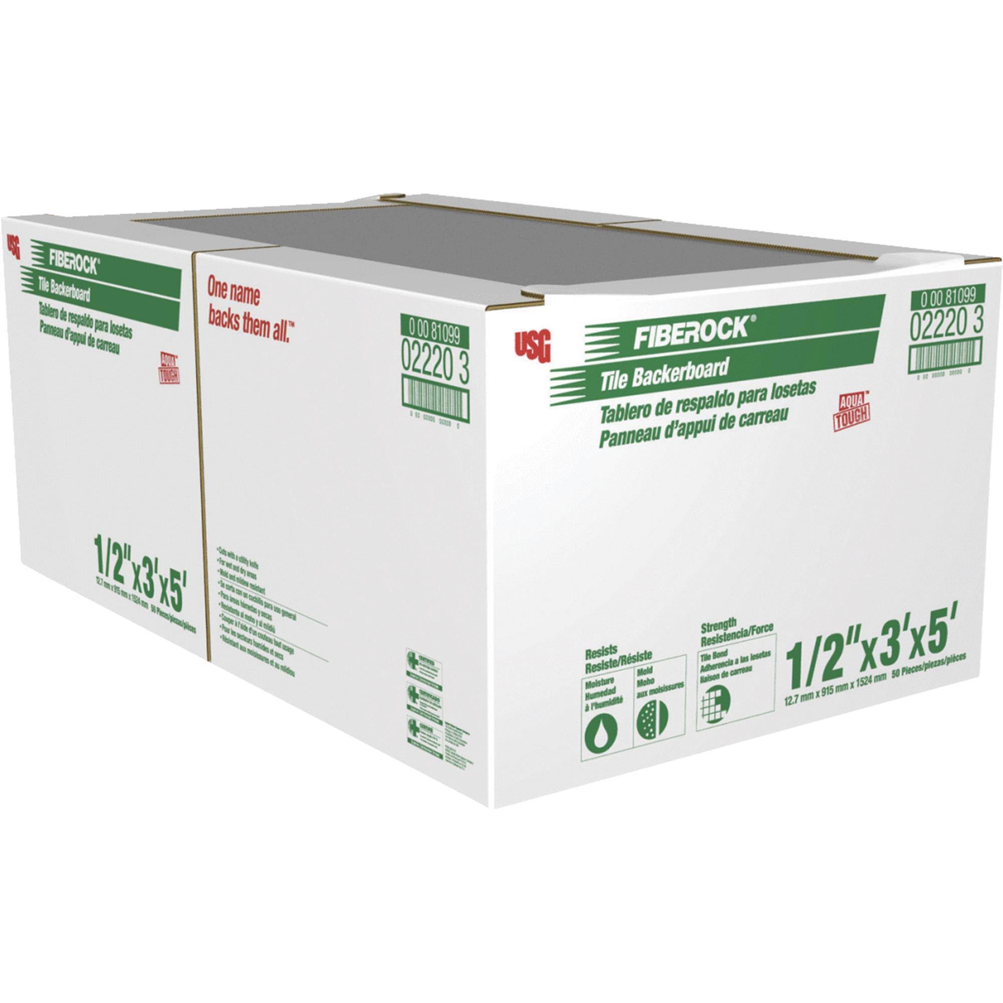 Fiberock Brand aqua-tough Tile Backerboard Panel